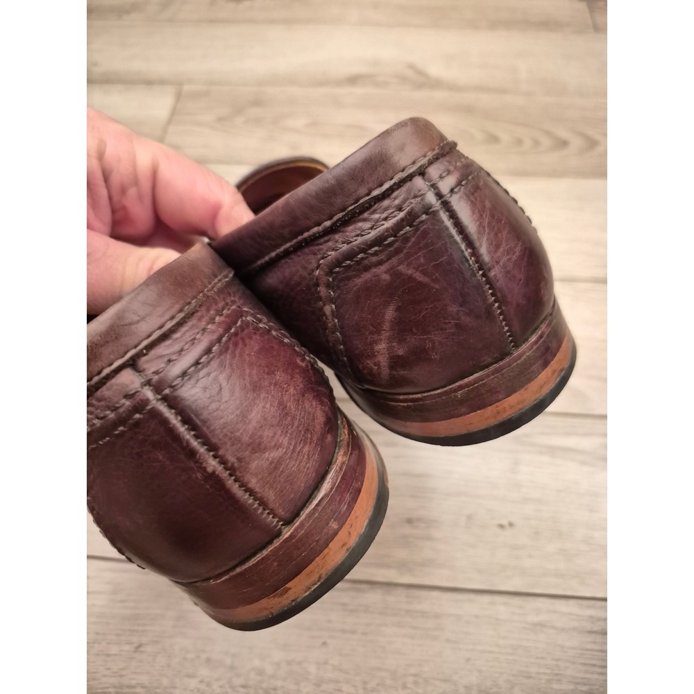 Alden New England Mens Brown Leather Penny Loafers Dress Shoes 9694 Sz 11.5 B/D - Picture 10 of 16